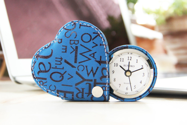 Cердечко-будильник Синий Alarm-clock-8