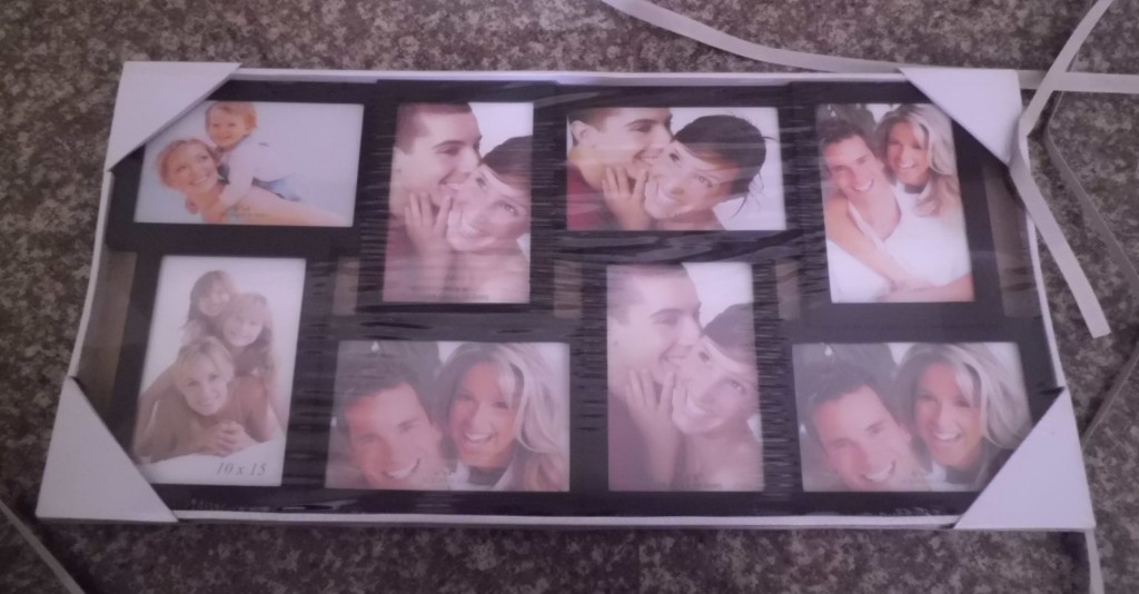 Black photo frame HIDU imported by Runoko